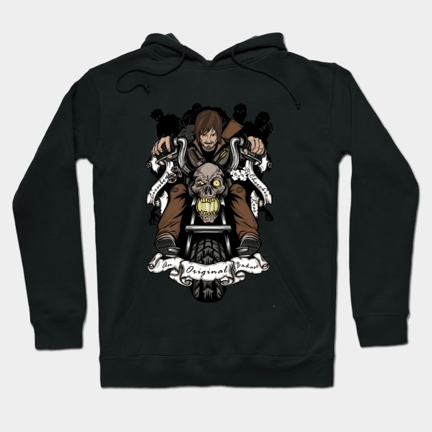 An Original Badass Hoodie by OfficeInk